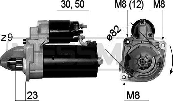 Wilmink Group WG2013219 - Motorino d'avviamento autozon.pro