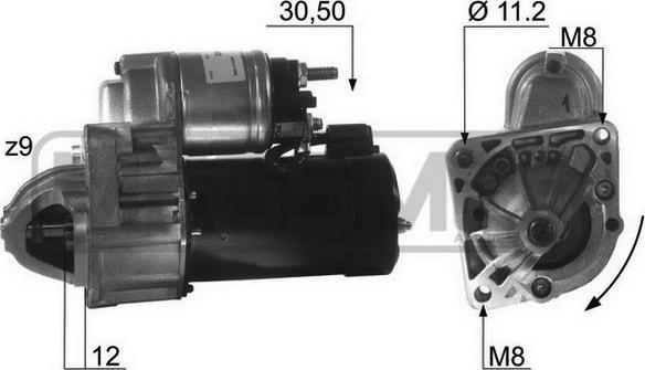 Wilmink Group WG2012990 - Motorino d'avviamento autozon.pro