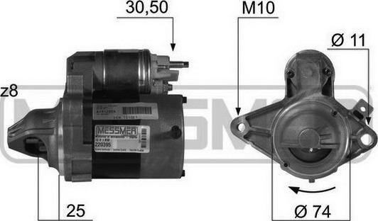 Wilmink Group WG2012944 - Motorino d'avviamento autozon.pro