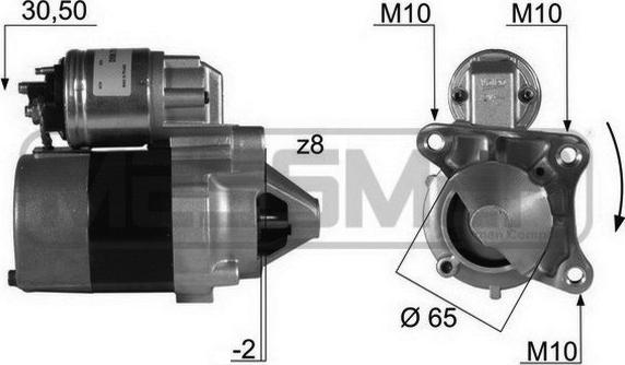 Wilmink Group WG2012688 - Motorino d'avviamento autozon.pro