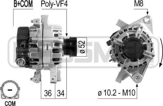 Wilmink Group WG2012160 - Alternatore autozon.pro