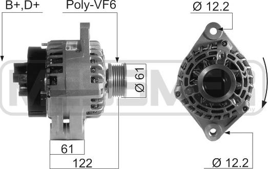 Wilmink Group WG2012124 - Alternatore autozon.pro