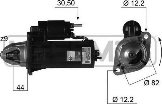 Wilmink Group WG2012891 - Motorino d'avviamento autozon.pro