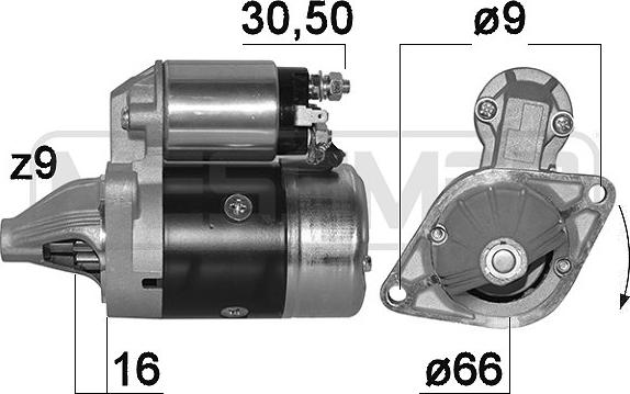 Wilmink Group WG2012843 - Motorino d'avviamento autozon.pro