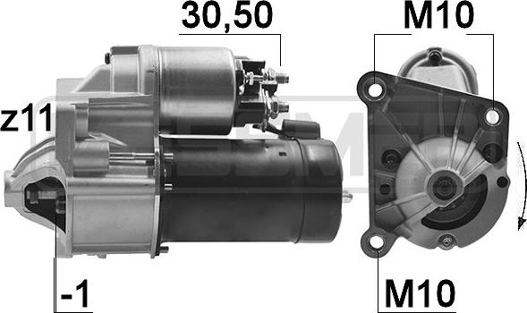 Wilmink Group WG2012811 - Motorino d'avviamento autozon.pro