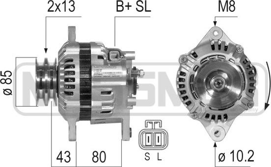 Wilmink Group WG2012255 - Alternatore autozon.pro