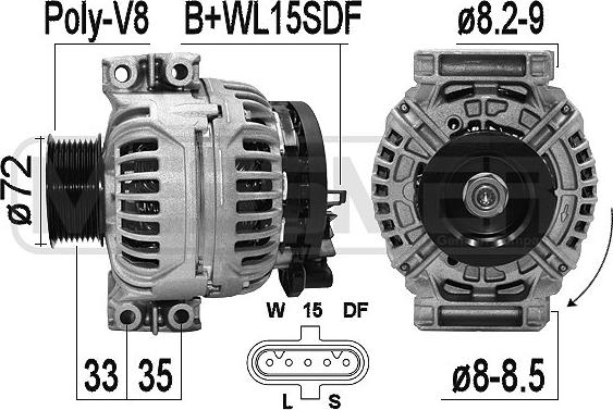 Wilmink Group WG2012269 - Alternatore autozon.pro