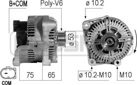 Wilmink Group WG2012211 - Alternatore autozon.pro