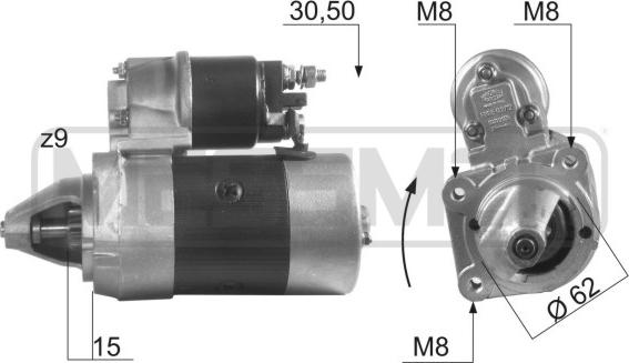 Wilmink Group WG2012791 - Motorino d'avviamento autozon.pro