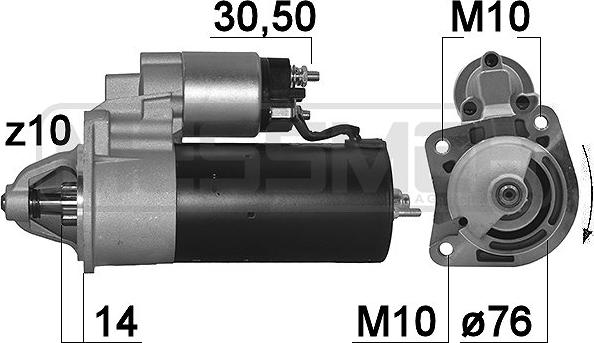 Wilmink Group WG2012797 - Motorino d'avviamento autozon.pro