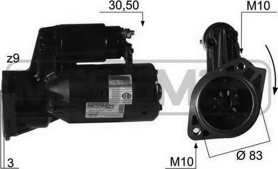 Wilmink Group WG2012746 - Motorino d'avviamento autozon.pro