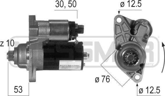 Wilmink Group WG2012756 - Motorino d'avviamento autozon.pro