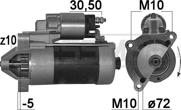 Wilmink Group WG2012751 - Motorino d'avviamento autozon.pro