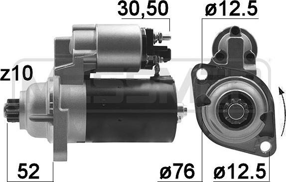 Wilmink Group WG2012716 - Motorino d'avviamento autozon.pro