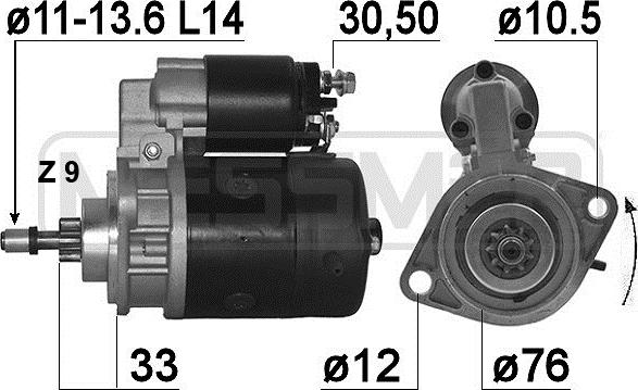 Wilmink Group WG2012739 - Motorino d'avviamento autozon.pro