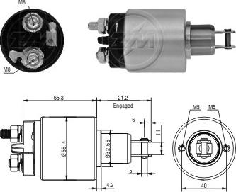 Wilmink Group WG2017777 - Elettromagnete, Motore d'avviamento autozon.pro