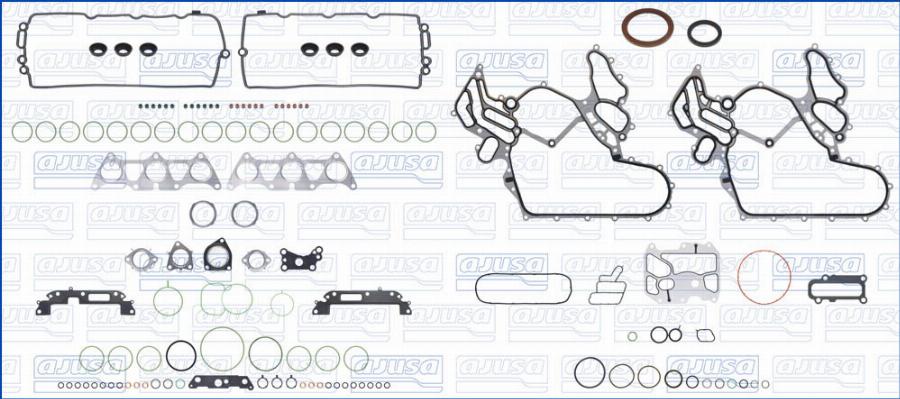 Wilmink Group WG2083123 - Kit completo guarnizioni, Motore autozon.pro