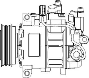 Wilmink Group WG2039848 - Compressore, Climatizzatore autozon.pro