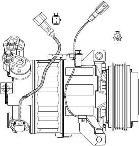 Wilmink Group WG2039856 - Compressore, Climatizzatore autozon.pro