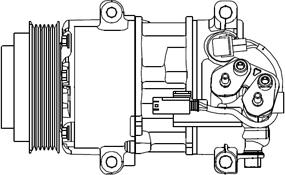 Wilmink Group WG2039865 - Compressore, Climatizzatore autozon.pro