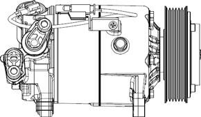 Wilmink Group WG2039866 - Compressore, Climatizzatore autozon.pro