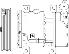 Wilmink Group WG2039880 - Compressore, Climatizzatore autozon.pro