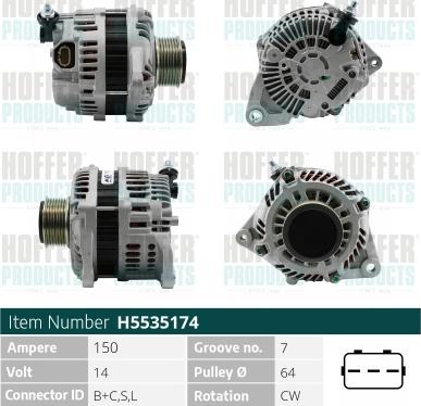 Wilmink Group WG2196977 - Alternatore autozon.pro