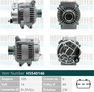 Wilmink Group WG2197007 - Alternatore autozon.pro