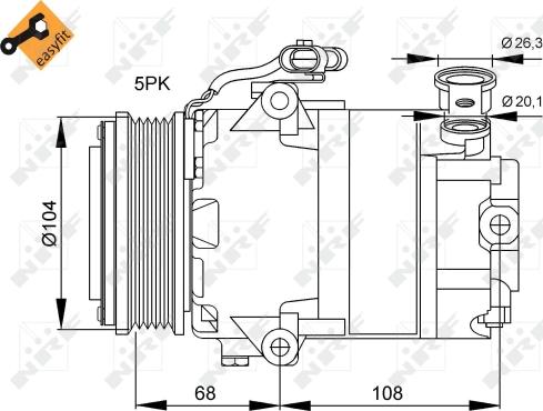 Wilmink Group WG2159118 - Compressore, Climatizzatore autozon.pro