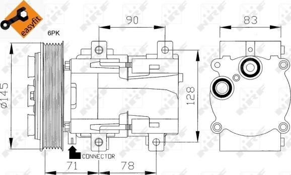 Wilmink Group WG2159122 - Compressore, Climatizzatore autozon.pro