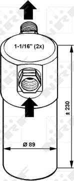 Wilmink Group WG2159891 - Essiccatore, Climatizzatore autozon.pro