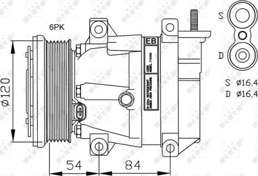 Wilmink Group WG2159398 - Compressore, Climatizzatore autozon.pro