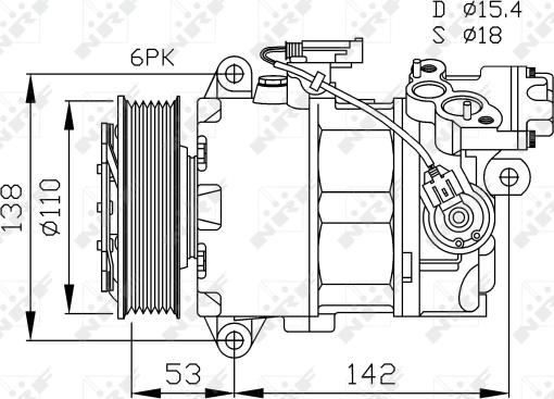 Wilmink Group WG2159367 - Compressore, Climatizzatore autozon.pro