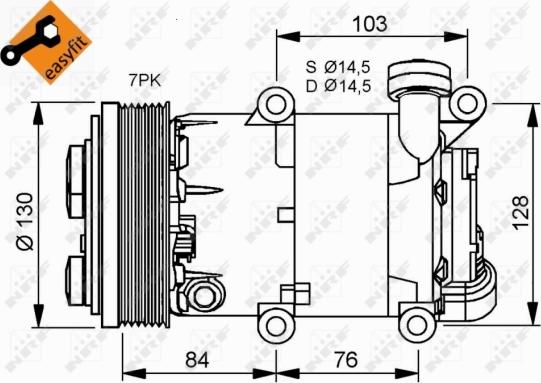 Wilmink Group WG2159320 - Compressore, Climatizzatore autozon.pro