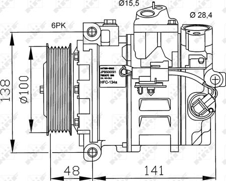 Wilmink Group WG2159256 - Compressore, Climatizzatore autozon.pro