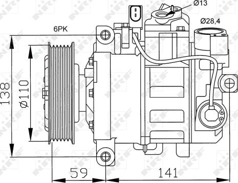 Wilmink Group WG2159239 - Compressore, Climatizzatore autozon.pro