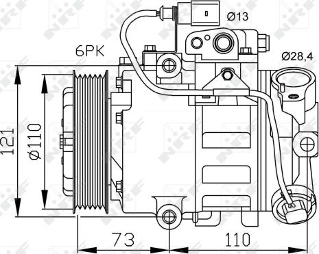 Wilmink Group WG2159233 - Compressore, Climatizzatore autozon.pro