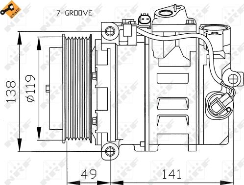 Wilmink Group WG2159225 - Compressore, Climatizzatore autozon.pro