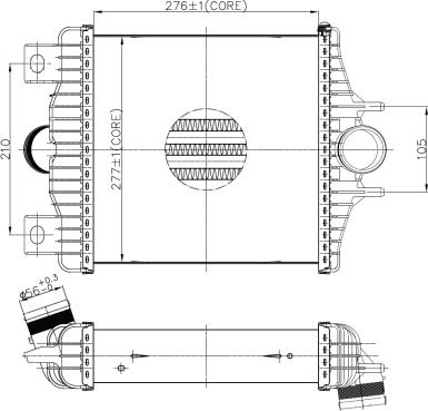 Wilmink Group WG2158802 - Intercooler autozon.pro