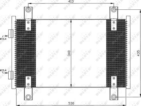 Wilmink Group WG2160938 - Condensatore, Climatizzatore autozon.pro