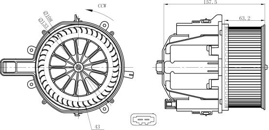 Wilmink Group WG2160419 - Ventilatore abitacolo autozon.pro