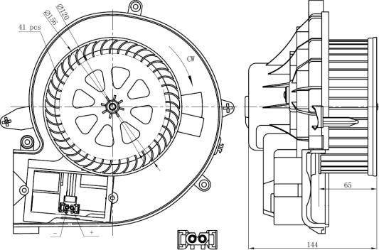 Wilmink Group WG2160436 - Ventilatore abitacolo autozon.pro