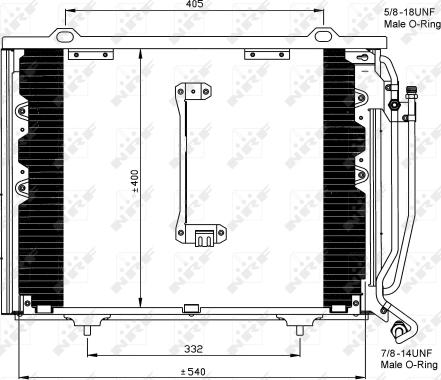 Wilmink Group WG2160792 - Condensatore, Climatizzatore autozon.pro