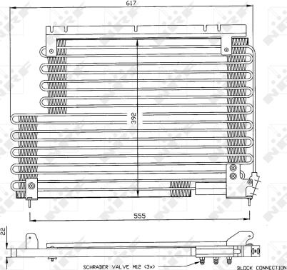 Wilmink Group WG2160783 - Condensatore, Climatizzatore autozon.pro