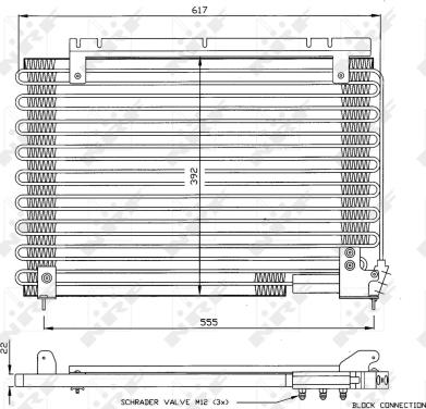 Wilmink Group WG2160782 - Condensatore, Climatizzatore autozon.pro