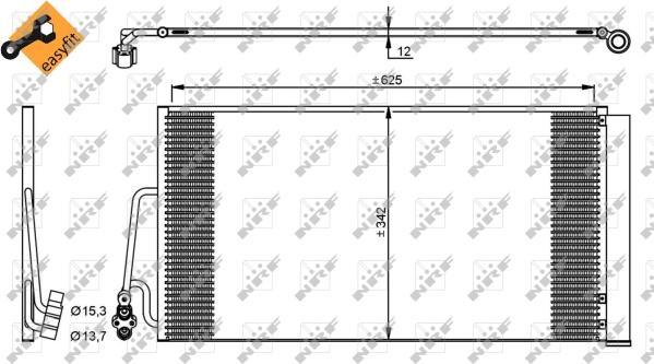 Wilmink Group WG2161180 - Condensatore, Climatizzatore autozon.pro