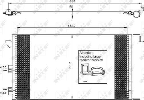 Wilmink Group WG2161200 - Condensatore, Climatizzatore autozon.pro