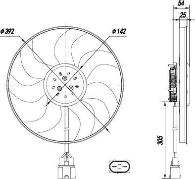 Wilmink Group WG2161746 - Ventola, Raffreddamento motore autozon.pro