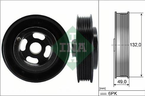 Continental VD1124 - Puleggia cinghia, Albero a gomiti autozon.pro