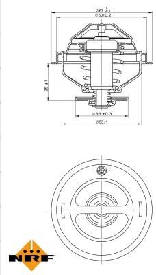 Wilmink Group WG2184697 - Termostato, Refrigerante autozon.pro